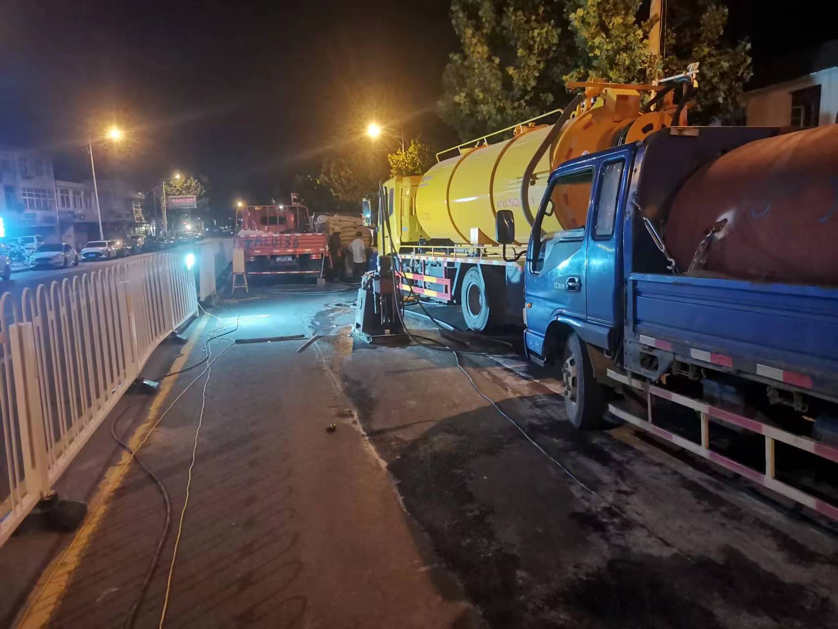 永靖路面压密注浆